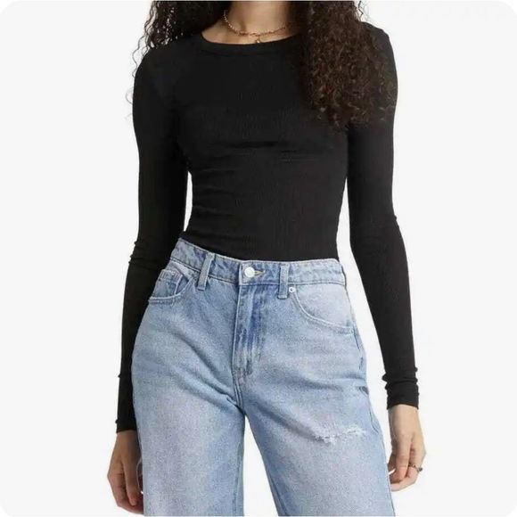 3For$20 bp Upback Ribbed Long Sleeve Size Small - Picture 1 of 8